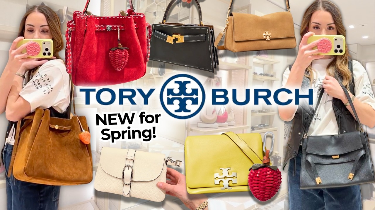NEW TORY BURCH! 🌸 SPRING 2026 | Petite Lee Radziwill, Romy Bucket, Half Moon, Charlie, Slim Lock