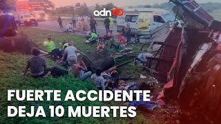 🚨 ¡Última Hora! 10 migrantes cubanos muertos tras fuerte accidente en Chiapas