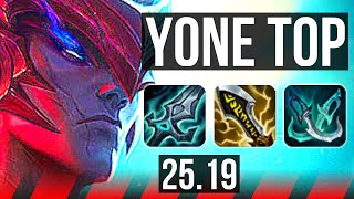 YONE vs DARIUS (TOP) | 800+ games, Godlike | NA Challenger | 25.19