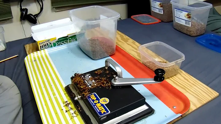 ROLLING YOUR OWN CIGARETTES Tips - What to Avoid - Top-O-Matic FIXED SOLVED