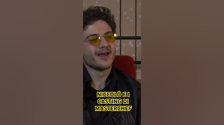 NICCOLÒ e i casting di MASTERCHEF 🧑‍🍳#masterchef #niccolò #cooking #cinema #podcast #perte