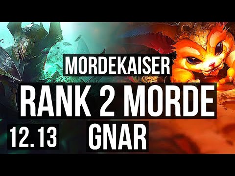 RANKED MORDEKAISER FUI TOP DANO * PEGUEI O MEU MAIN CONTRA UM GNAR TOP E O  ELO VEIO - LOL 2020