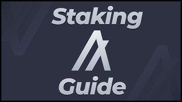Algorand Staking Gids