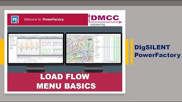 PowerFactory. Basics of Load Flow calculation menu