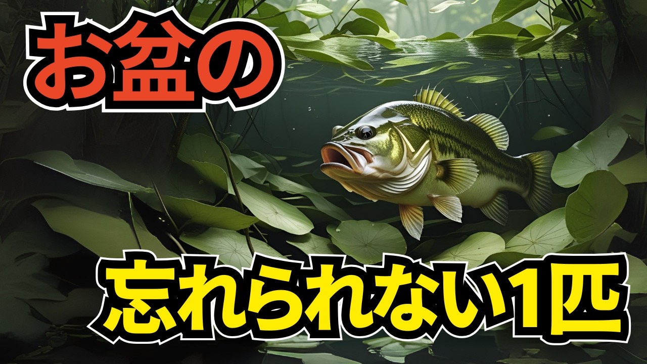 【8月中旬】狙うべき時間・場所・ルアーはコレ！