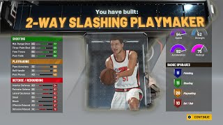 In this video i will show how to make the best 2 way slashing
playmaker nba 2k21