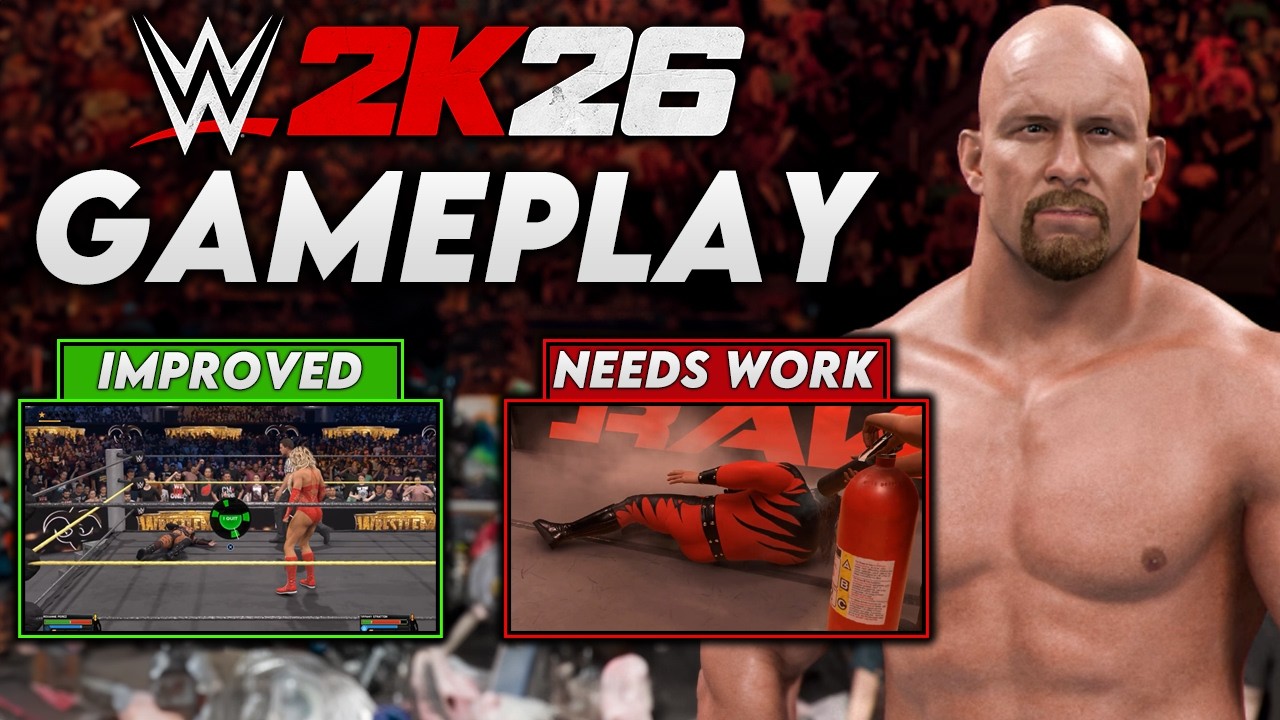 Что действительно улучшилось в геймплее WWE 2K26 (и что ещё нуждается в доработке)?