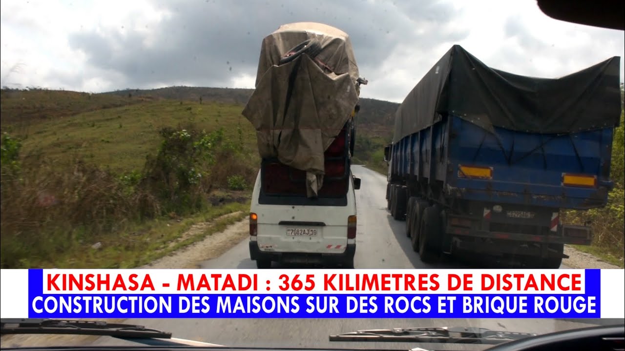 DE MATADI À KINSHASA 365 KILOMÈTRES, DES MAISONS CONSTRUITES SUR DES ...