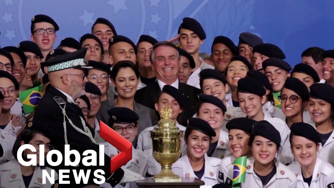 Brazil independence day: Embalmed heart of Portuguese "liberator" king presented to Bolsonaro