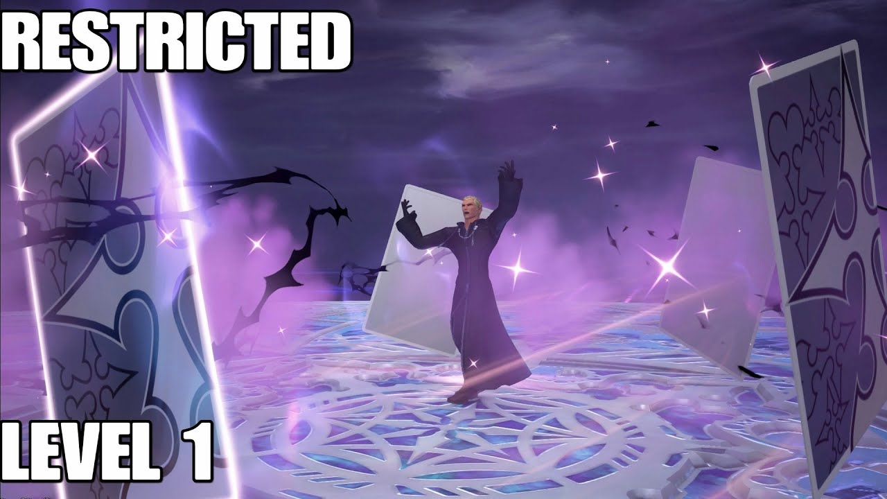 Kingdom Hearts 3 - Data Luxord sub 4min (Level 1/Critical/all Pro Codes/No Damage/Restrictions)