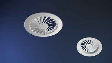 SMARTEMP HSC-FD - [Fixed Helical Swirl Diffuser]