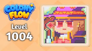 Colony Flow level 1004 walkthrough solution gameplay 
