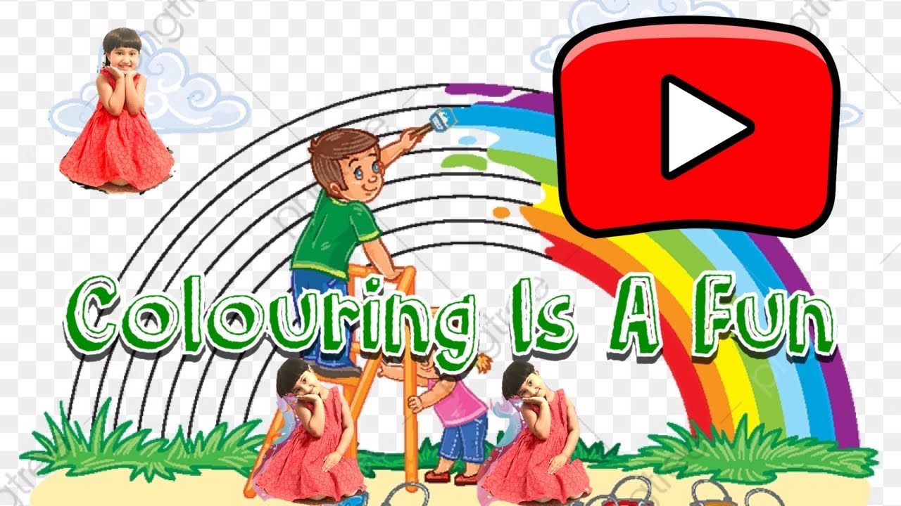 Painting For Kids Fun Art Learning Colours Video Easy Painting For Kids YouTube