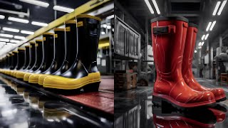 Inside Japanese Factories Crafting HighTech Rubber Boots!