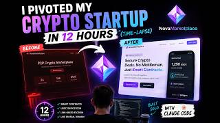 I Pivoted My Crypto Startup in 12 Hours (Time-Lapse)