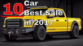 The 10 Best Selling Cars of 2017 in the world