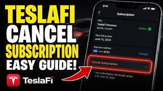 How to uninstall TeslaFi app subscription - Quick Tutorial