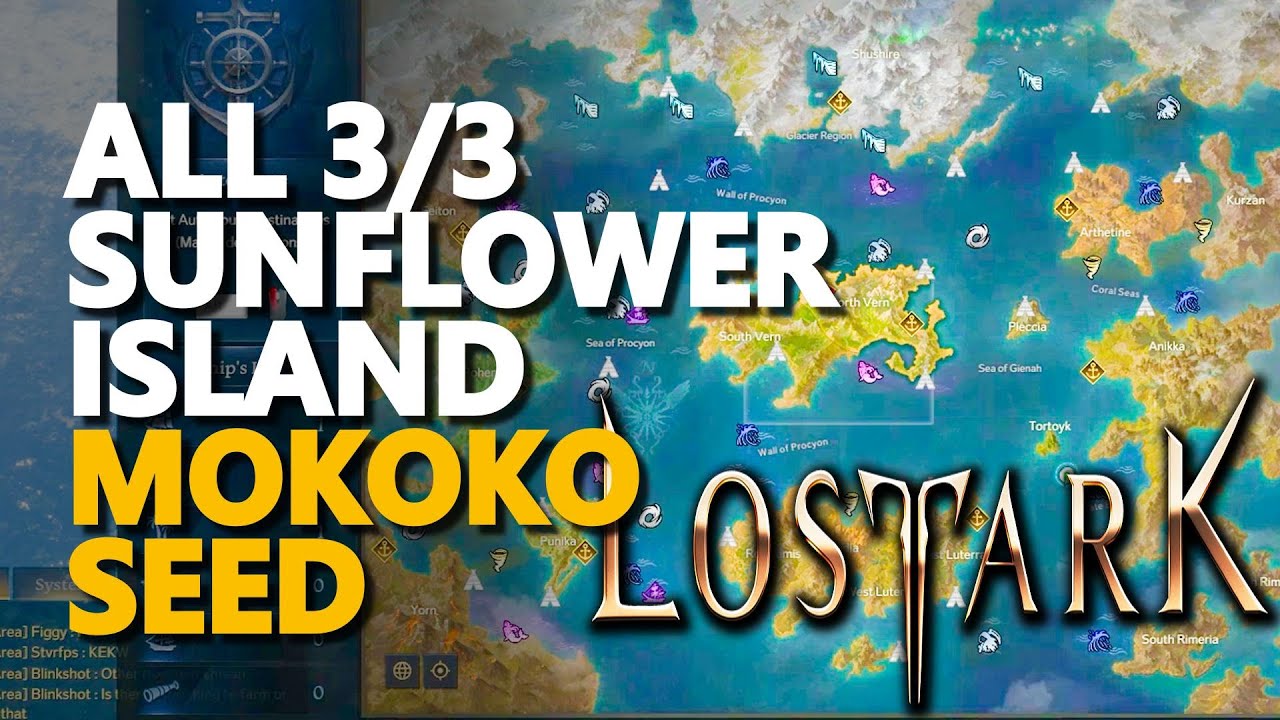 Sunflower Island Mokoko Seed Lost Ark YouTube
