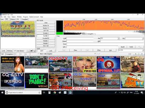 How to receive and decode  SSTV and  Weather Fax  signals only with PC