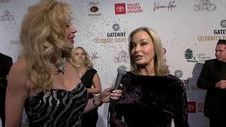 Bo Derek INFINITE POWER PLAYERS with Dr. Cie at Celebrity Fight Night in Scottsdale, Arizona 2022