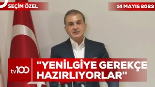 Ak Parti Sözcüsü Ömer Çelikten Seçim Açıklaması Tv100 Seçim Özel