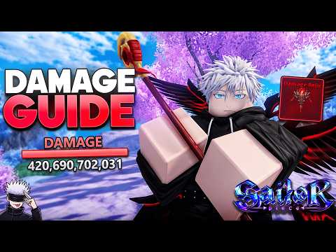 How To Do INSANE DAMAGE In Sailor Piece - SEA 2 (Full DPS Guide)