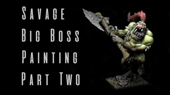 Savage Big Boss Orc Painting Tutorial Part1 YouTube