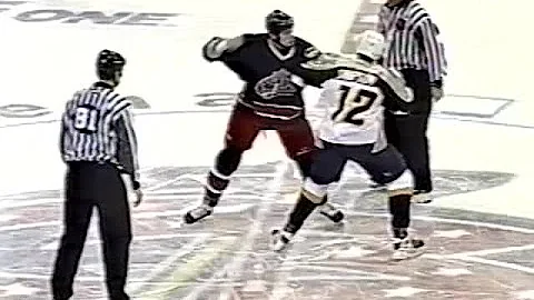 Reid Simpson vs Jody Shelley Jan 6, 2003