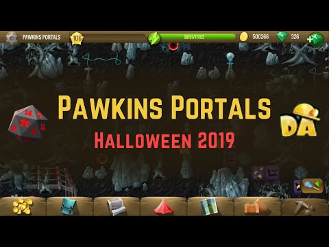 Pawkins Portals - #8 Halloween 2019 - Diggy's Adventure