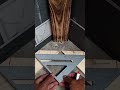 make a corner with wood  #skills #wood #fyp #vidio #woodwork #carpenter #construction