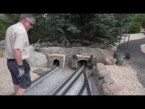 TRAINLI TV: PART 3 How to Build Stone Tunnel Portals for Your Garden Railroads