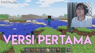 VERSI PALING PERTAMA MINECRAFT