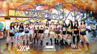 [KPOP IN PUBLIC ONE TAKE]LE SSERAFIM x ILLIT x KATSEYE 'ICONIC BY MISTAKE' dance cover from Taiwan