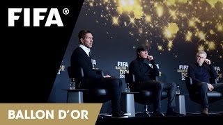 REPLAY: Coach of the Year Press Talk at the FIFA Ballon d'Or 2014