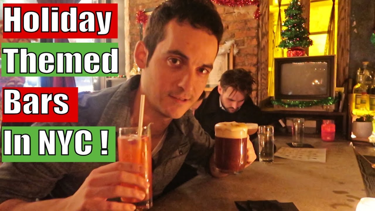 Christmas in New York- Best Holiday Themed Bars ?