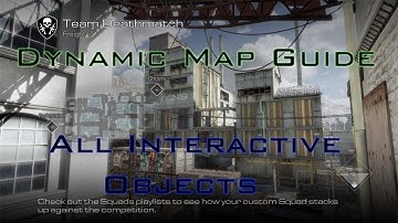 Call Of Duty Ghosts Multiplayer Dynamic Map Guide Freight Interatcive Objects