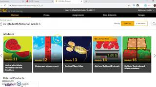How to Access HMH Math