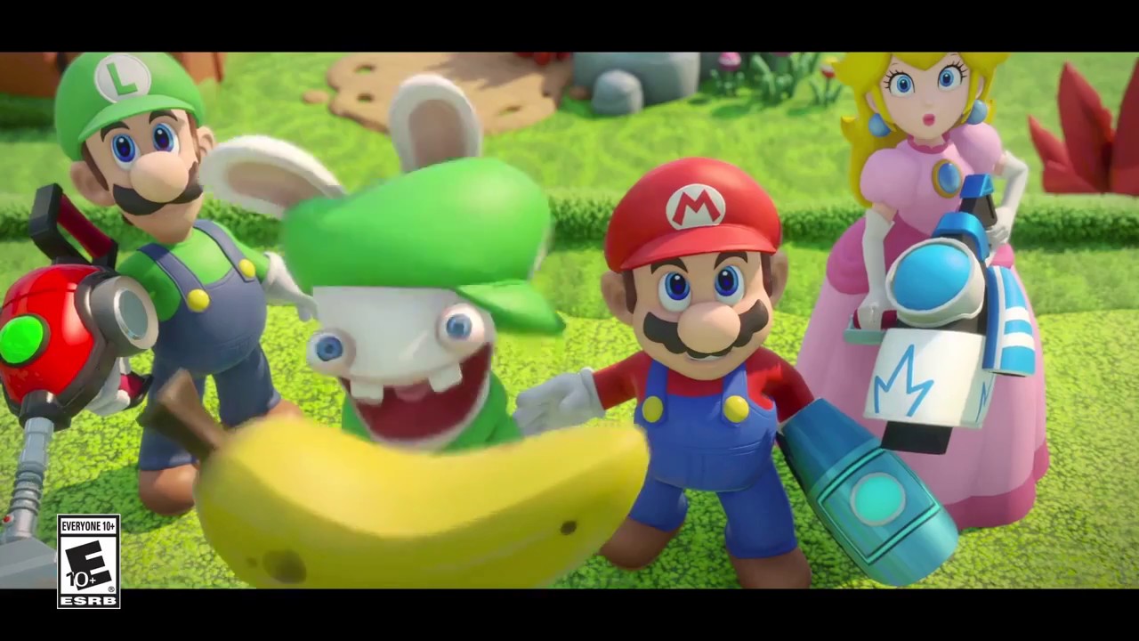 Trailer Nintendo Switch Mario + Rabbids Kingdom Battle Rabbid Luigi YouTube Trailer Nintendo Switch Mario + Rabbids Kingdom Battle Rabbid Luigi YouTube