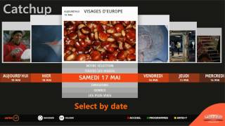 ARTE's HbbTV EPG And Catchup Example ARTE's HbbTV EPG And Catchup Example