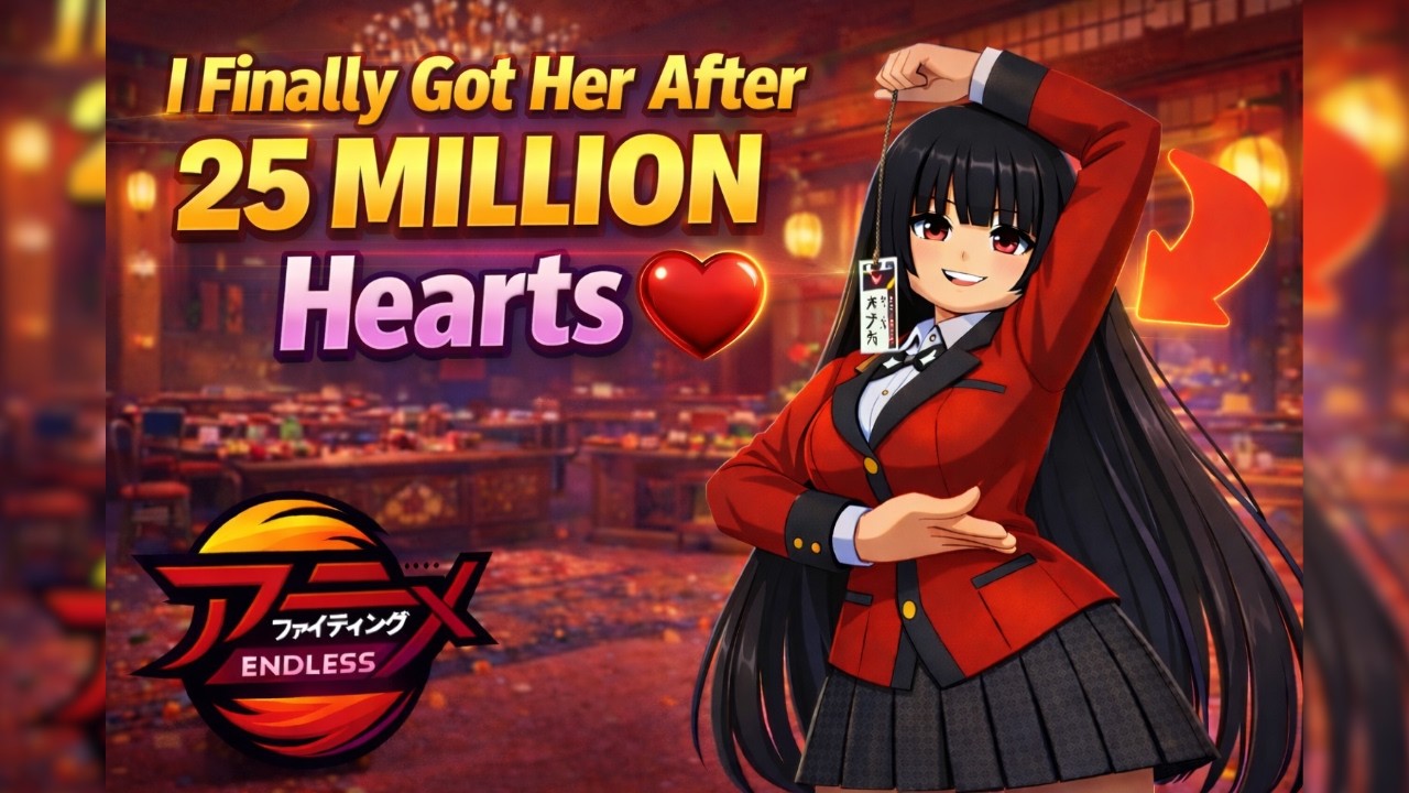 I Finally Got Her After Spending 25 MILLION Hearts | Anime Fighting Simulator Endless