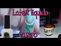 DIY  -  Latex liquido Casero  para uñas tutorial