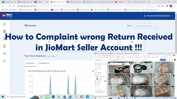 How to Complaint wrong Return Received in JioMart Seller Account !!!