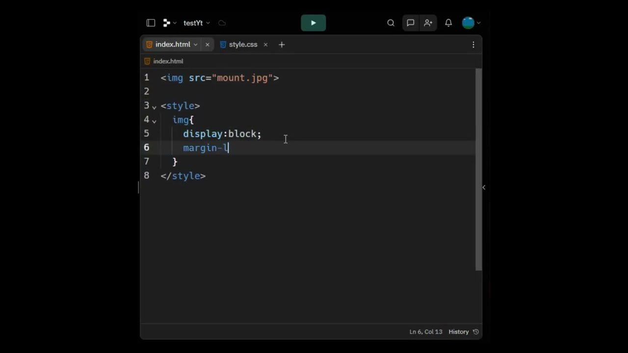 How to center an image horizontally in html #html #tutorial # ...