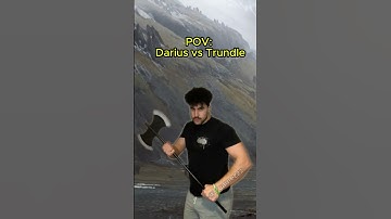 Darius vs Trundle be like… #leagueoflegends #leagueclip #darius #trundle