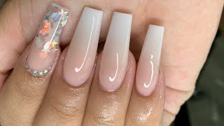 Perfect Ombré Blend Acrylic Nail