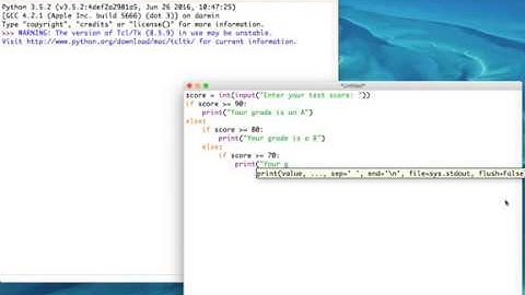 Nested Decision Structures