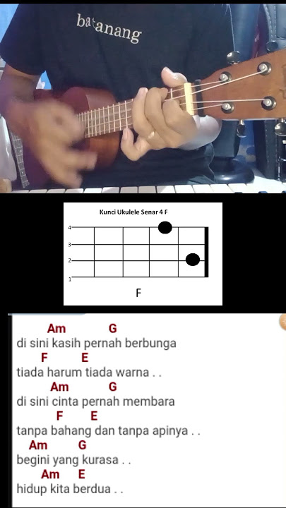 Hanya satu persinggahan || ukulele tutorial #hanyasatupersinggahan #ukuleletutorial #ukulele #iklim
