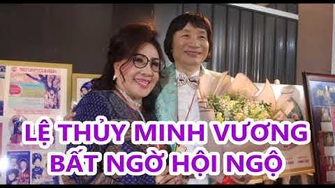 Minh Vương Lệ Thủy cặp đôi vàng cãi lương hội ngộ trong triễn lãm tranh hồi ký của NSND Minh Vương