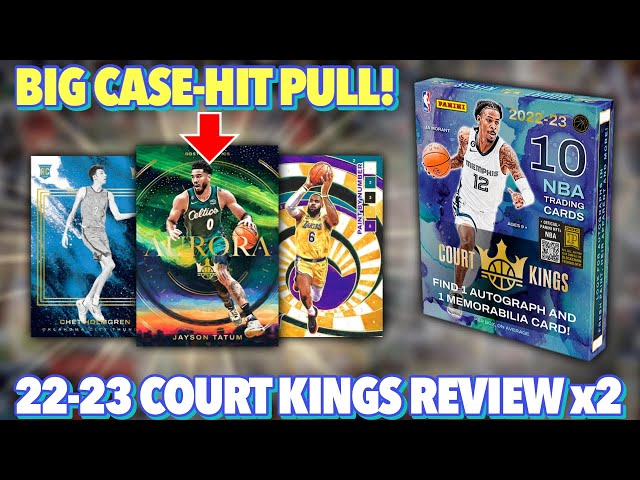 BIG CASE-HIT PULL (Art + Cards = ?)! 2022-23 Panini Court Kings 