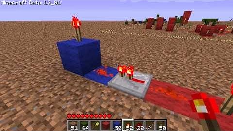 Bug with redstone repeater one away from a block